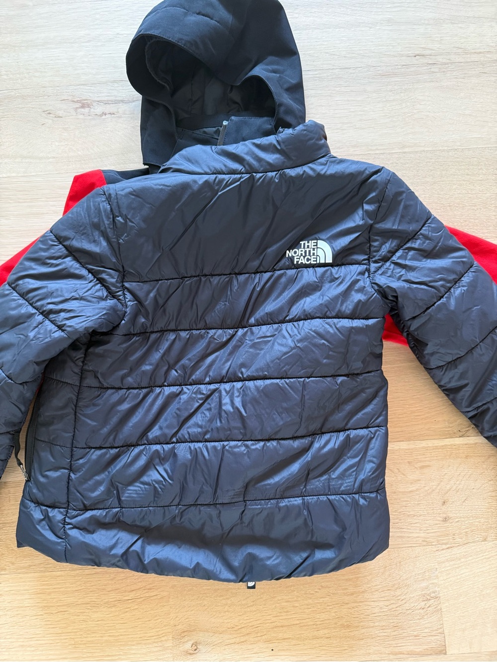 The North Face Kids 3-in-1 Coat w/ removable Puffer liner coat - Size XS/6 - Picture 12 of 14